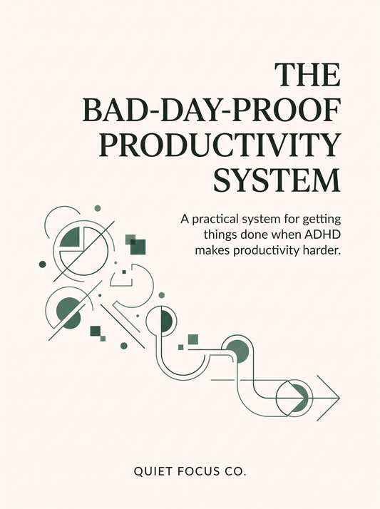 The Bad-Day-Proof Productivity Ebook