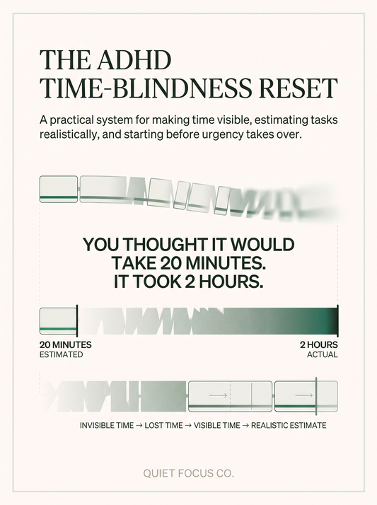 The ADHD Time-Blindness Reset